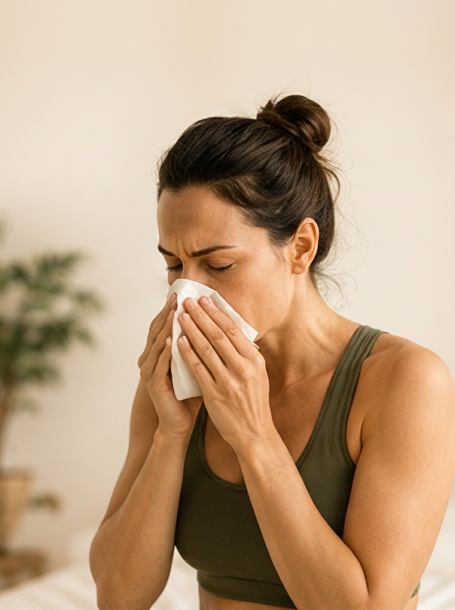 Sneezing — Sudden pressure spike